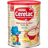 Nestle Cerelac, Mixed Fruits and Wheat with Milk, 14.1 Ounce Can