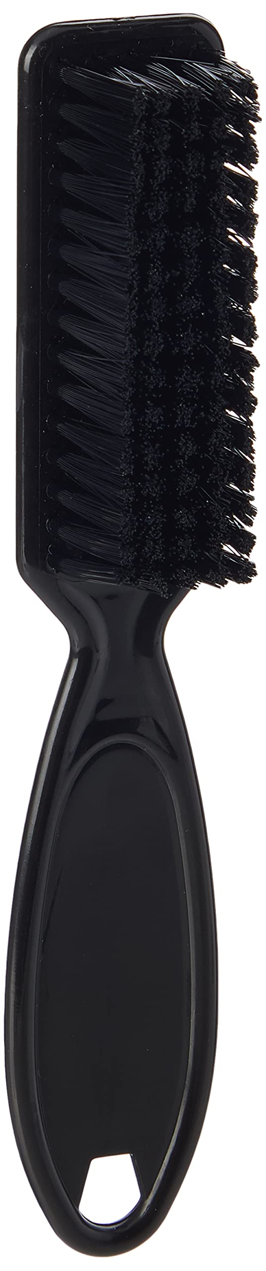 CL12415, Blade Cleaning Nylon Brush - for Clippers, Trimmer Blades, Razor, Shaver or Use as Beard Brush - Non-slip Long Handle with Easy Grip, Skin Care & Styling Brush Tool for Men – Black