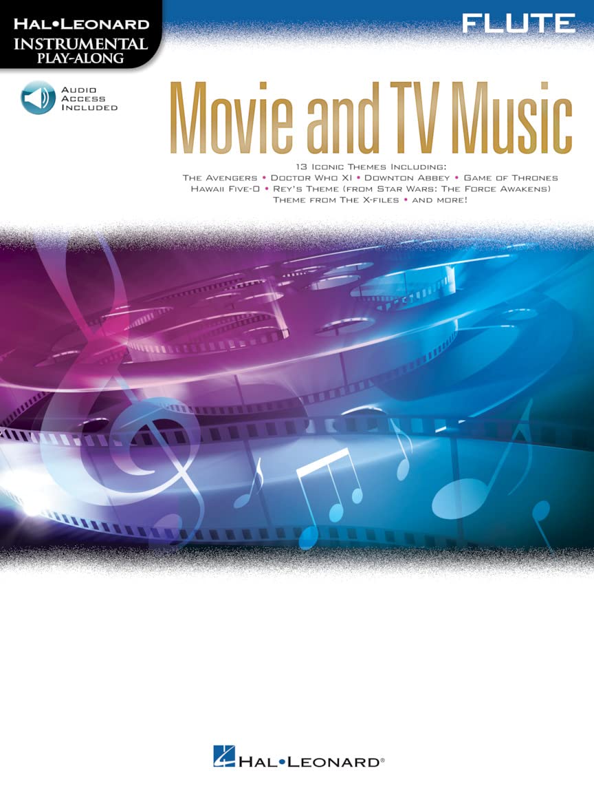 Movie and TV Music: Flute: Instrumental Play-Along (Hal Leonard Instrumental Play-along)