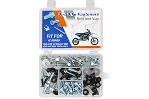 REARACE 70PCS Bolts Kit Plastics Engine Body Frame Fasteners Fairing Bolts Kit Fit for YZ65 YZ80 YZ85 YZ125 YZ250 YZ250F YZ400F YZ426F YZ450F YZ250X YZ250FX YZ450FX