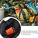IDEALHOUSE Emergency Sleeping Bag with Drawstring Carrying Bag, Orange