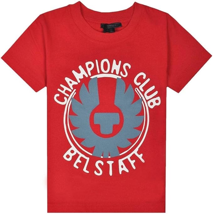 champion t shirt kids red