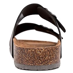 Nautica Men's Double Buckle Slide-Comfort