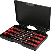 KS TOOLS Precision Screwdriver Set, 7 pcs, PH and Slotted