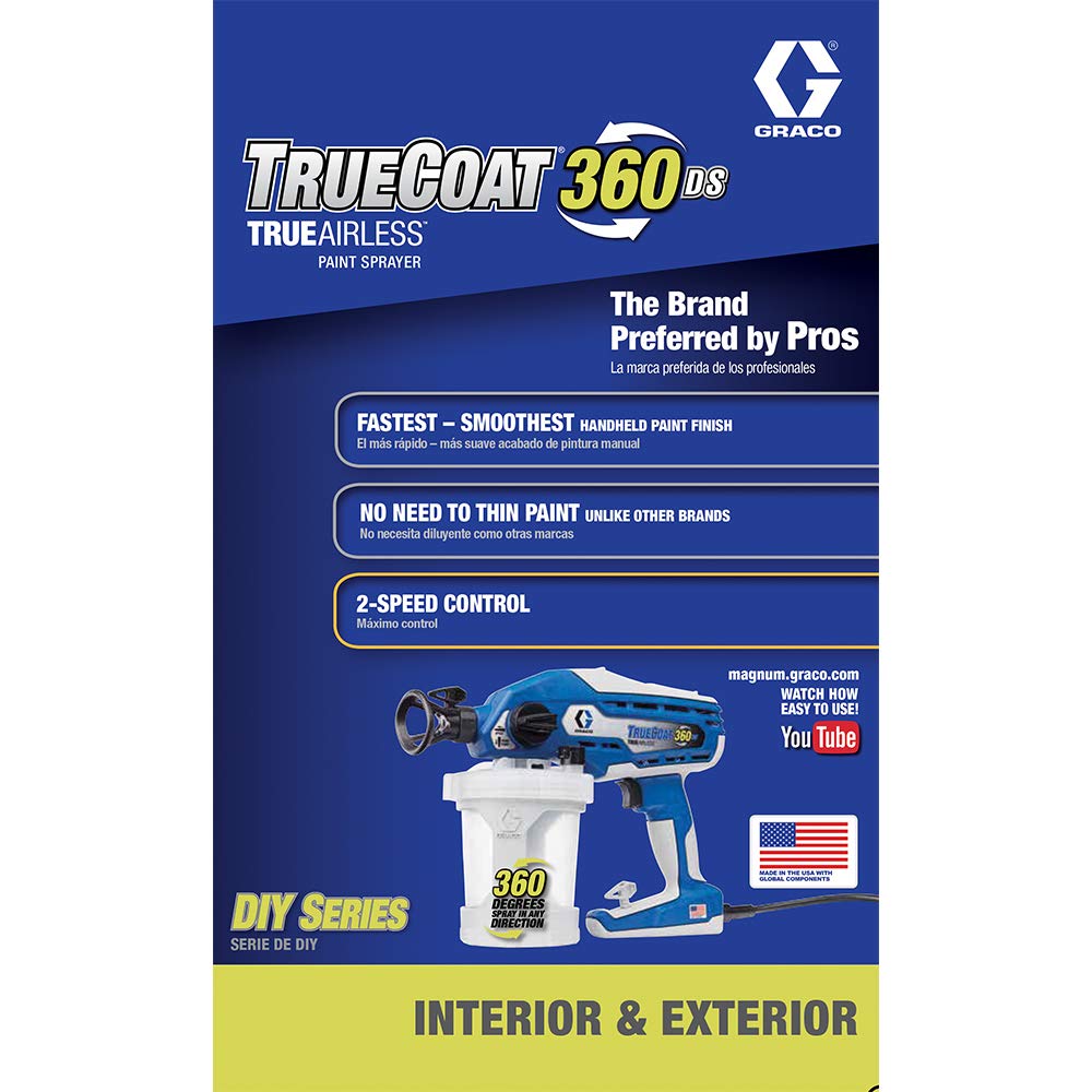Graco 17A466 TrueCoat 360 DS Paint Sprayer Buy Online in UAE. Hi