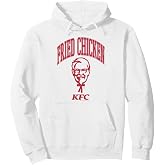 KFC Varsity Collegiate Colonel Fried Chicken Logo Foodie Pullover Hoodie