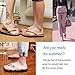 (2 Pairs)Gel Cushions For Flip Flop Sandals,Forefoot Padding Relief Pain Rub,Self Adhesive,No slip