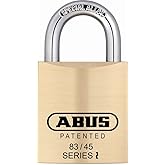 ABUS 83/45 Brass Padlock, 45mm (Zero Bitted)