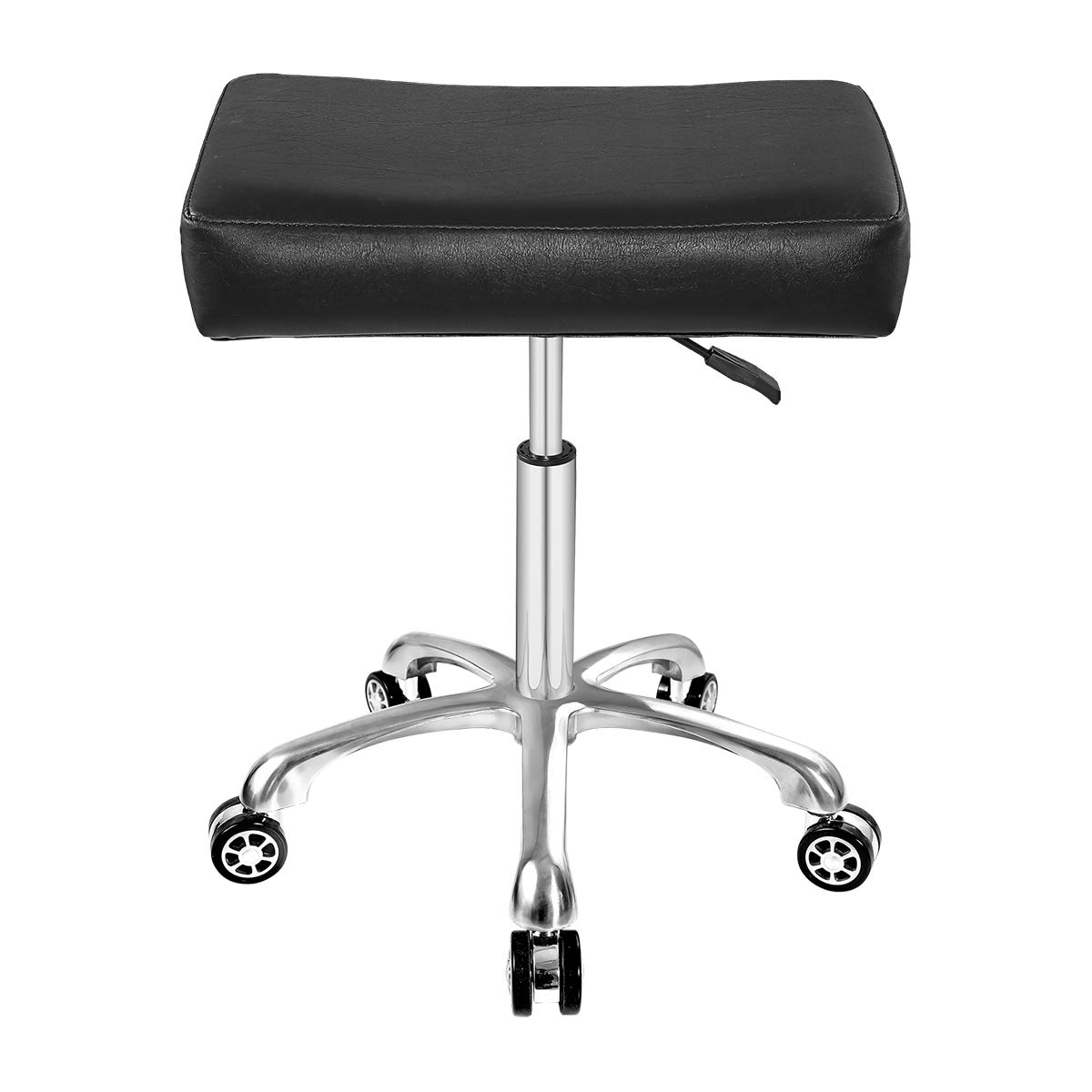Photo 1 of Antlu Adjustable Rolling Swivel Stool Chair for Massage Office Tattoo Kitchen, Work Heavy Duty Hydraulic Stool with Wheels (Black)