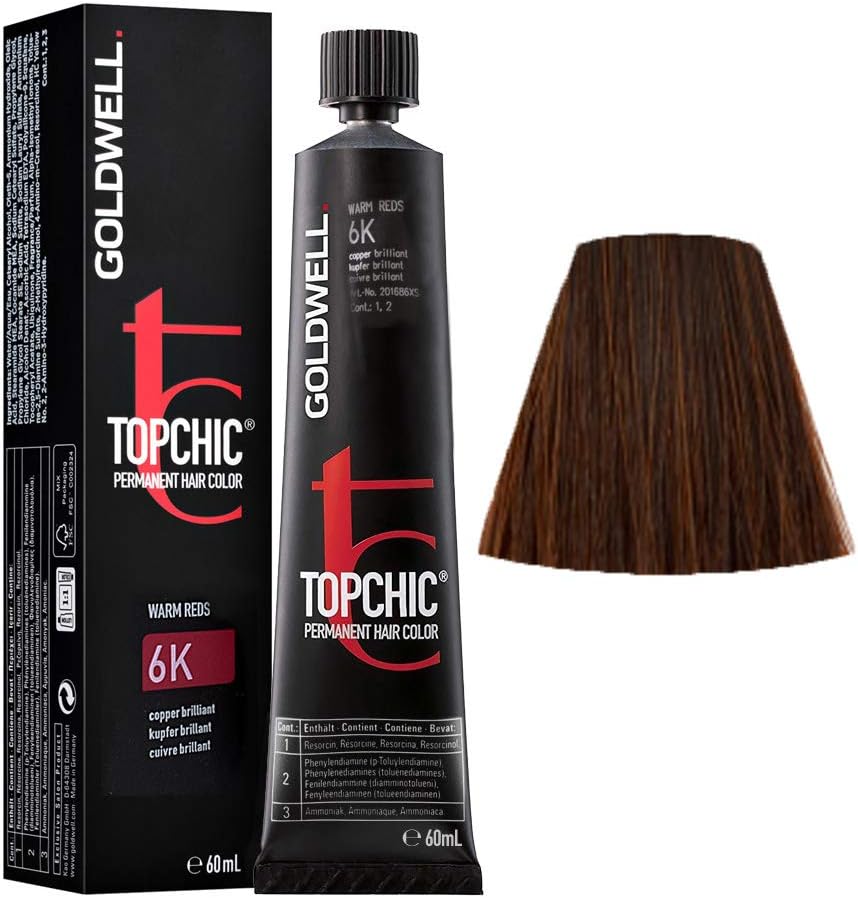 Goldwell Topchic Permanent Hair Color 6K 60 ml