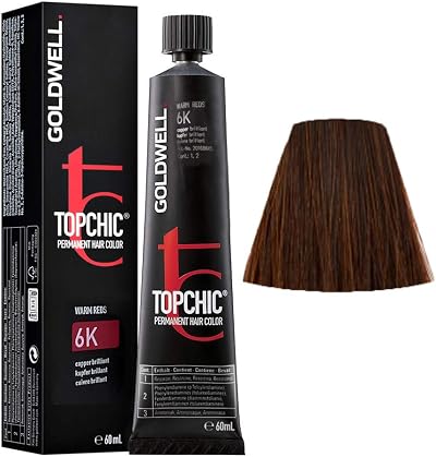 Goldwell Topchic Permanent Hair Color 6K 60 ml