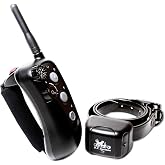 DT SYSTEMS RAPT1400 E-collar Remote Rapid Access Pro Trainer, Compact Waterproof Gentle Touch Stimulation Dog Training System, Transmitter w/ Hand Strap - Black