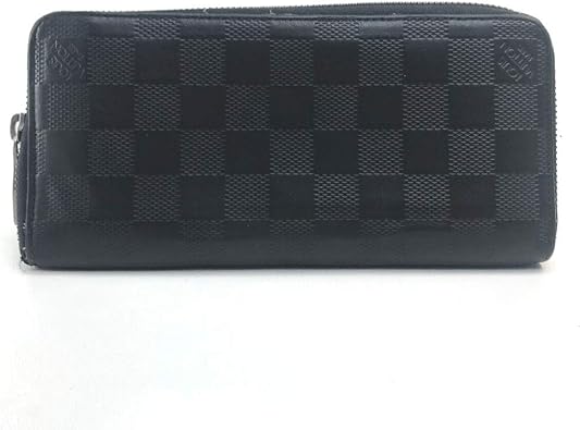 Amazon ルイヴィトン Louis Vuitton N ジッピーウォレット ヴェルティカル ダミエアンフィニ 旧型 長財布 小銭入れあり ダミエ アンフィニ レザー メンズ 中古 Louis Vuitton ルイヴィトン メンズバッグ 財布