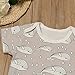 Boomable Baby Unisex Whale Printing Bodysuits Infant Cotton Jumpsuit
