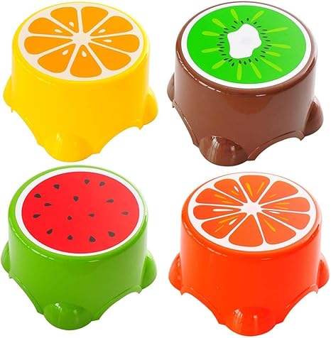 RFJJ Taburete de plástico Taburete de Fruta de plástico Grueso Taburete