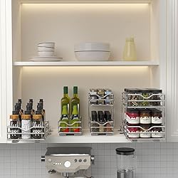 OCG Pull Out Spice Rack Organizer（4.9" W x