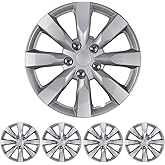 BDK (4-Pack) Premium 16" Wheel Rim Cover Hubcaps OEM Style Replacement Snap On Car Truck SUV Hub Cap - 16 Inch Set