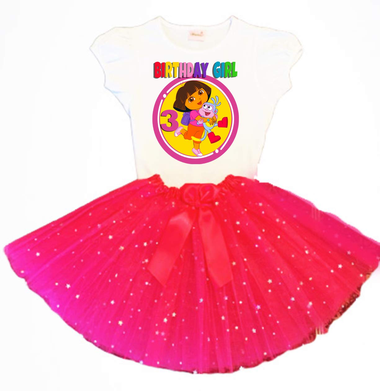 Birthday outfit Dora the Explorer tutu 