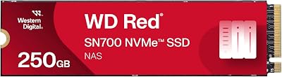 Western Digital WD Red SN700 250GB NVMe SSD for NAS