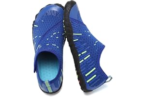FANTURE Boys & Girls Water Shoes Lightweight Comfort Sole Easy Walking Athletic Slip on Aqua Sock(Toddler/Little Kid/Big Kid)