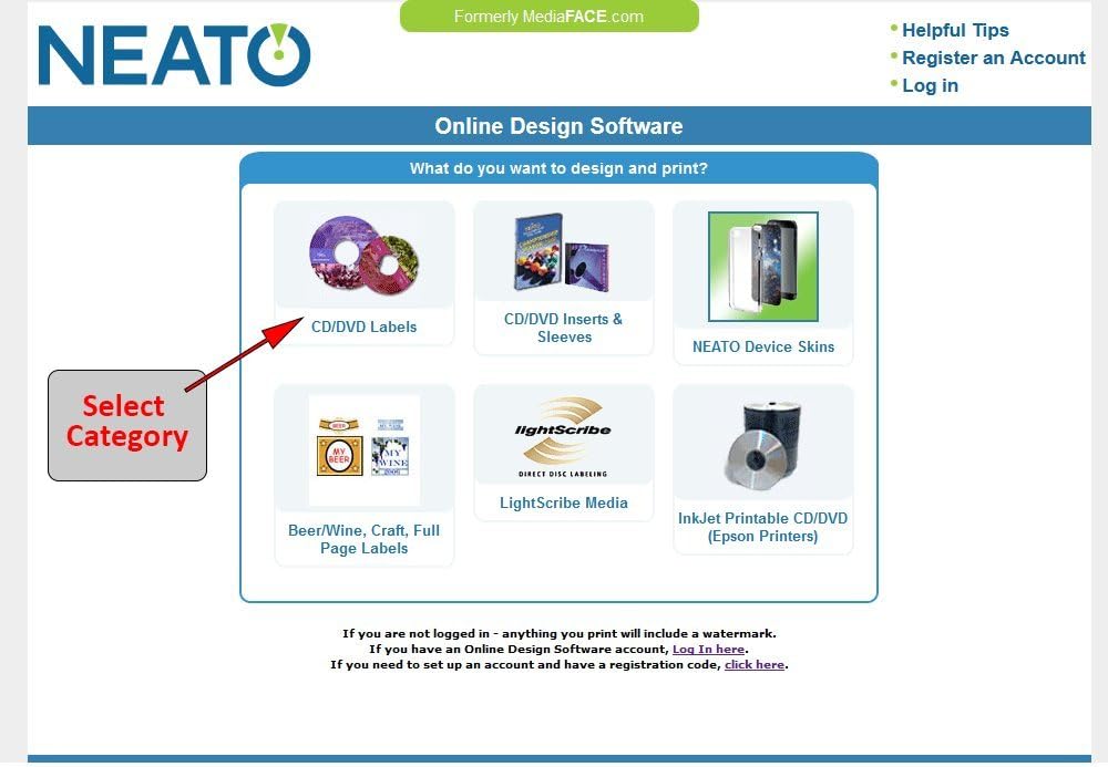 mediaface cd label software