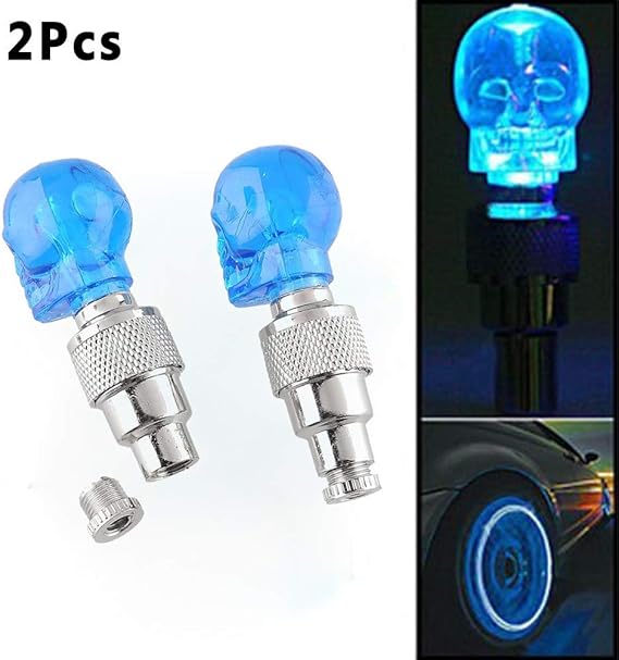 Car Tire Wheel Lights LED Flash Tyre Wheel Valve Cap Light