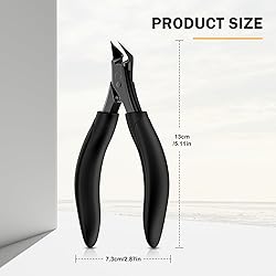 BEZOX Ingrown Toenail Clippers for Seniors, Slant