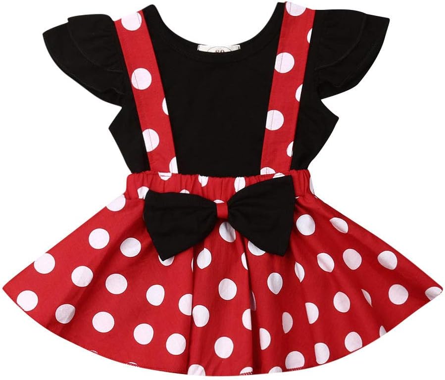 Infant Baby Girl Outfits Short Sleeve Solid Cotton T-Shirt+Flare Pants 2Pcs Clothes Set