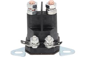 DC12V Starter Solenoid Relay Copper Watertight 1 513075 E513075 104 3189 117 1197 Replacement for Lawn Mower