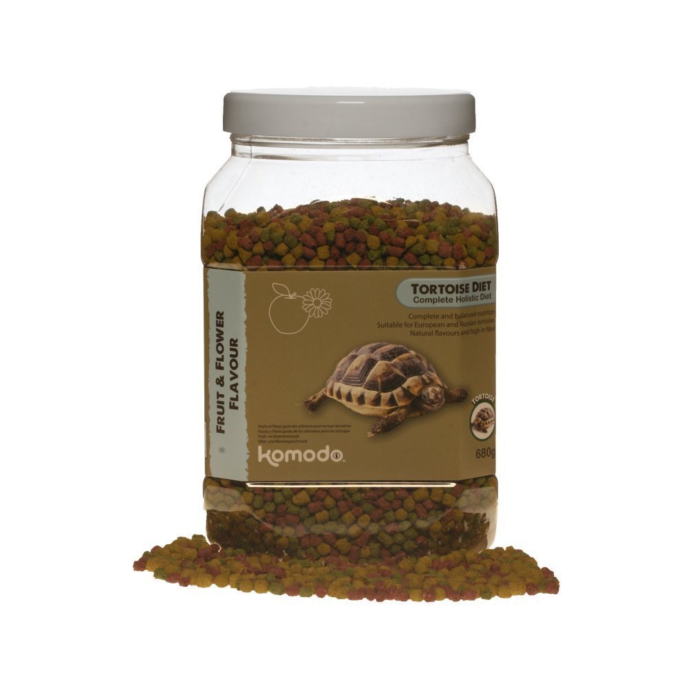 Komodo Tortoise Diet Fruit & Flower, 340 g