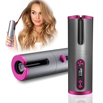 usb rechargeable curling iron
