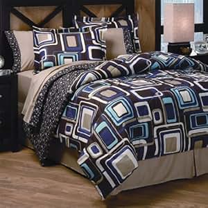 Amazon.com : Tribecca Queen Bed in a Bag Set Size: Queen ...