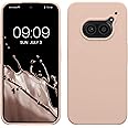 kwmobile Case Compatible with Nothing Phone 2a / Phone 2a Plus Case - TPU Silicone Phone Cover with Soft Finish - Coconut Swirl