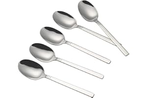 Morcte Stainless Steel Dinner Spoons, 12-Pieces Table Spoon