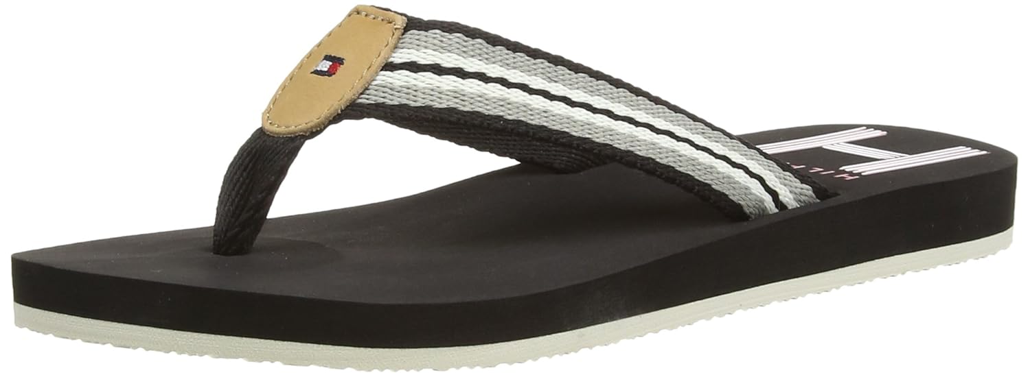 Tommy Hilfiger Women's Monica 26D Flip Flops Schwarz (Black 990), 8 UK Amazon.co.uk Shoes & Bags