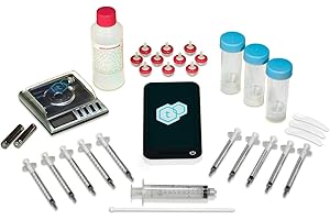 tCheck 3 Potency Tester with Flower Testing Expansion Kit - UV Spectrometer for Potency Testing (Not for FECO & RSO) - Hemp & Herbal Detection Kit for Edibles, Flowers, Oil, Black