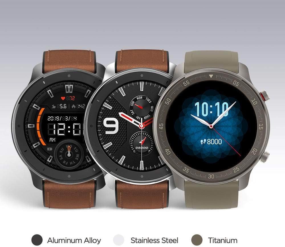 BJGHUIK Smart Watch Global Version 47mm Smart Watch 5ATM New Smartwatch 24Days Battery Music Control,China