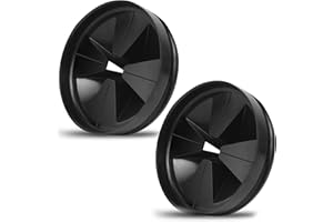 MMXIANG Garbage Disposal Splash Guards, 3 3/8" Kitchen Sink Splash Guard, QCB-AM Garbage Disposal Stopper Fit for in.SinkErator Evolution Series, Rubber Kitchen Sink Drain Cover(2 Pack)