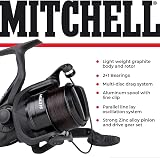 Mitchell MX1 FS 6500 Allround Spinning Reel with Line Black Aluminium view 3