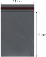 iSOUL Mailing Bags 100 Pcs 14 x 19 Large Self Seal Poly Postal Bags view 3