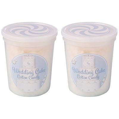 Buy Wedding Cake Gourmet Flavored Cotton Candy 2 Pack Unique Idea For Holidays Birthdays Gag Gifts Party Favors Online In Turkey B07hgky832