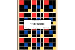 Montessori Notebook: Trinomial Cube illustration for Montessori teachers and Montessori moms, Graph paper, Grid paper, 5x5 qu