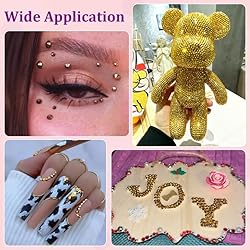 25000Pcs Resin Rhinestones with Tweezers for