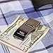 Y&G MC1019 Excellent Contemporary Popular Dark Grey Mens Stainless Steel Money Clips Wedding Mens Elegant Presents Idea