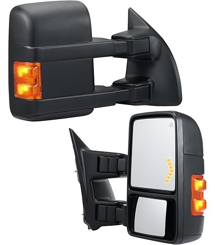 F250 Mirror Glass Replacement Manual Right Side Mirror For Ford - Foto 2