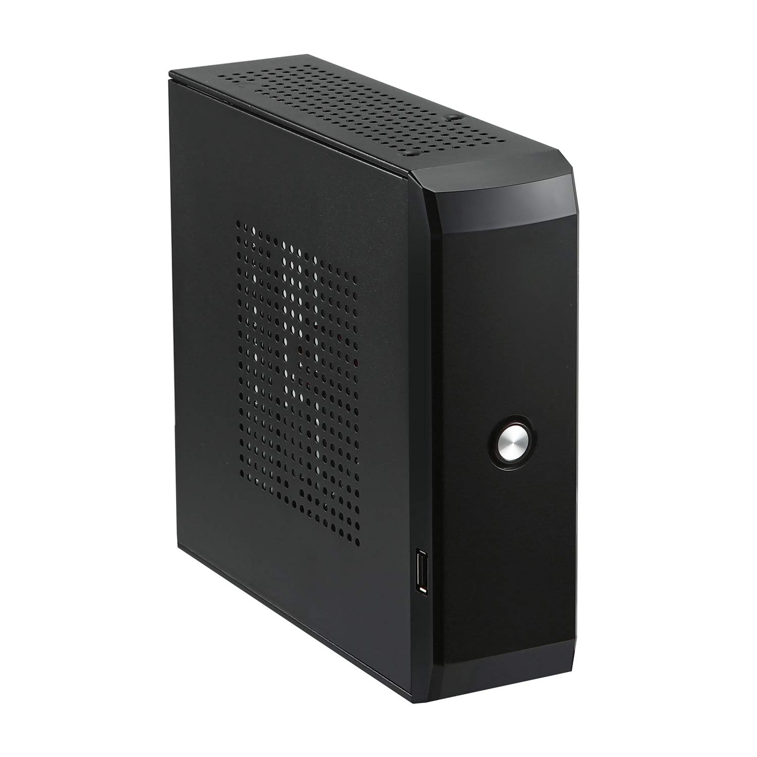 Goodisory 0.6mm SECC Mini ITX Black Chassis (01)