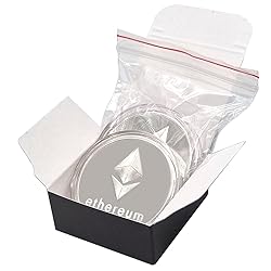 GARASANI 2 Pack Ethereum Coin Commemorative Coin