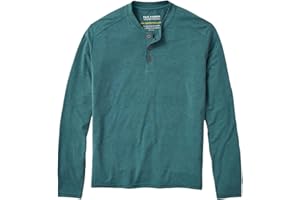 Fair Harbor The Seabreeze Henley –– Men's Classic Long Sleeve Henley –– Incredibly Soft and Lightweight, UPF 50