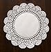 The Baker Celebrations Round Paper Lace Table Doilies – 4 5 6 8 and 10 inches Assorted Sizes; White Decorative Tableware Placemats Beautiful Assortment (Variety Pack of 150 – 30 of Each)