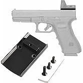 Higoo Reflex Sight Plate Base Mount Compatible with Glock Pistol RMR VISM Red Dot Sight